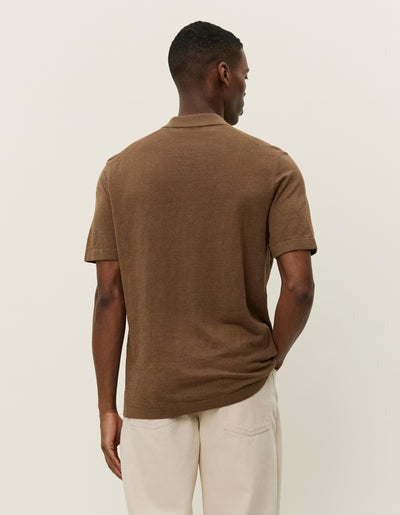LES DEUX EMMANUEL KNIT POLO